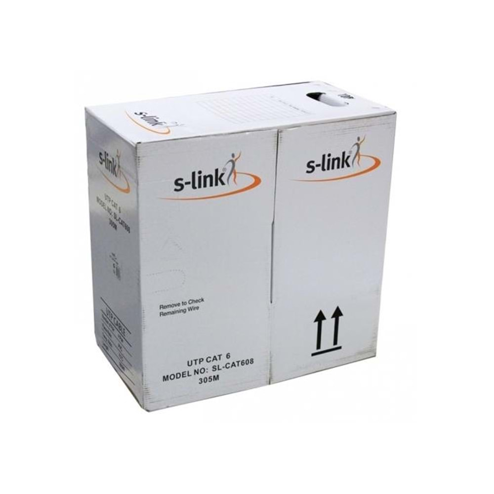 Slink Cat66 Utp Ağ Kablosu 305m