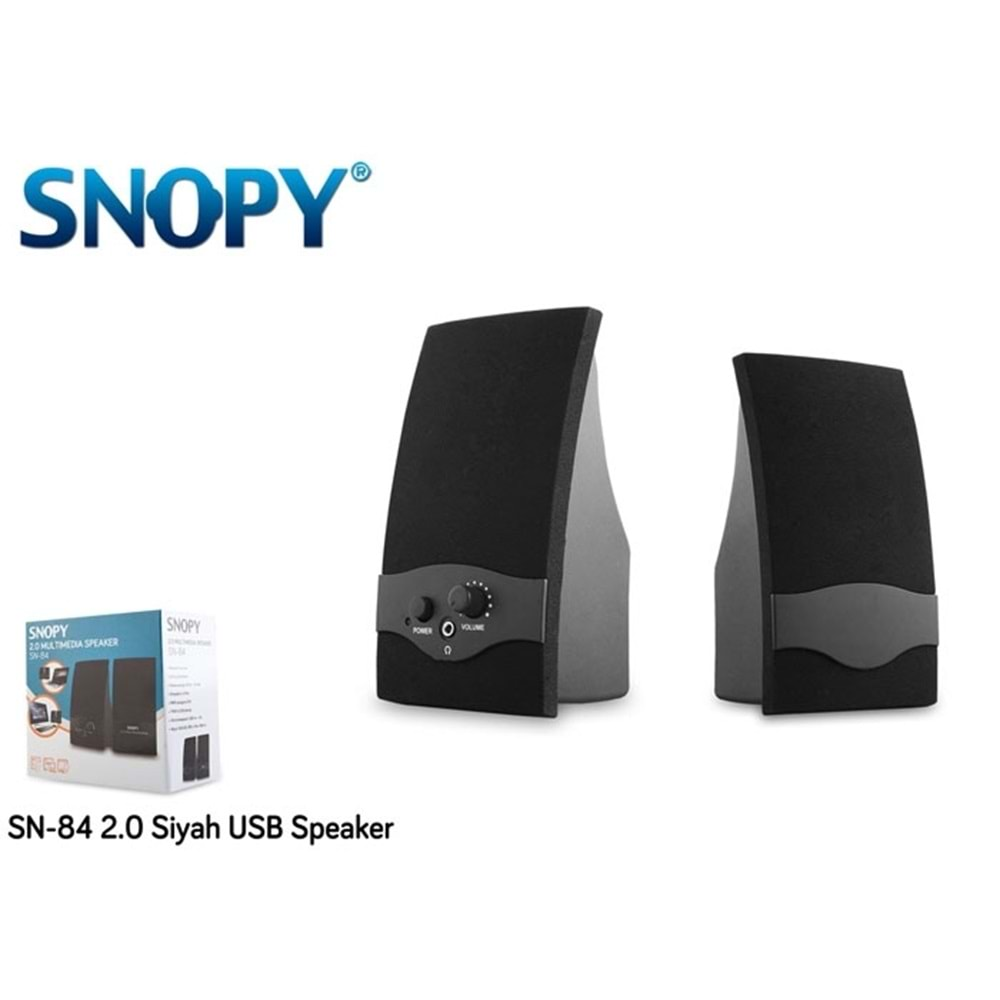 Snopy Sn-84 2.0 Usb Speaker