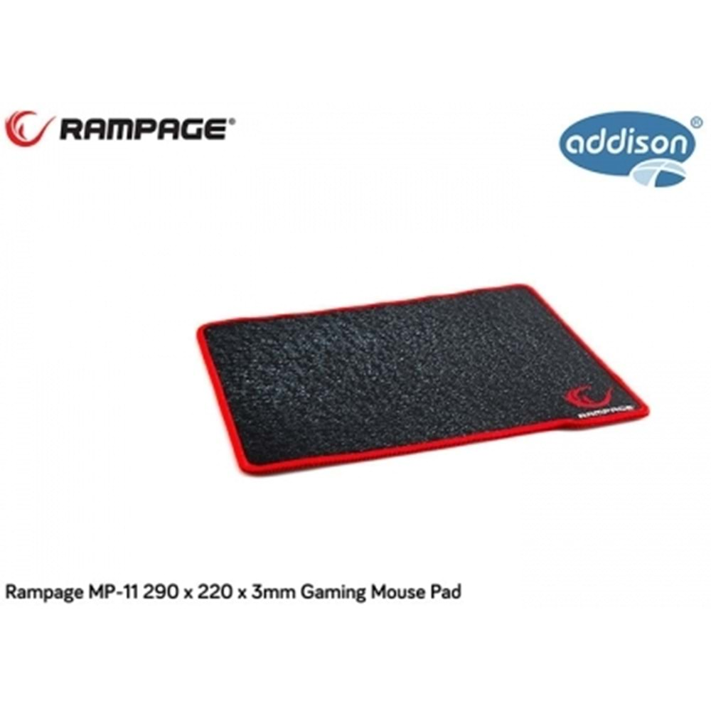 Addison Rampage MP-11 290x220x3mm Gaming Mouse Pad