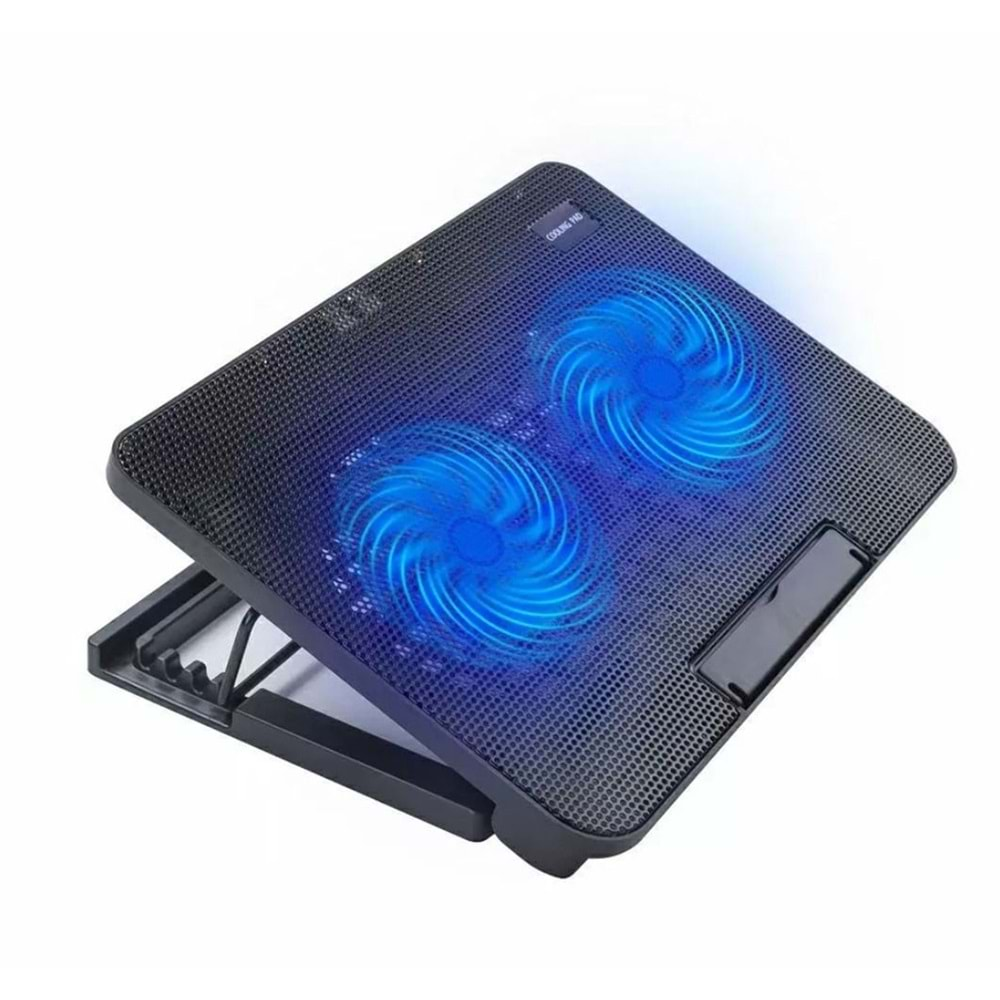 Cooler Pad Pro-N99 2 Adet. Fanlı Ayarlı Soğutucu Stand