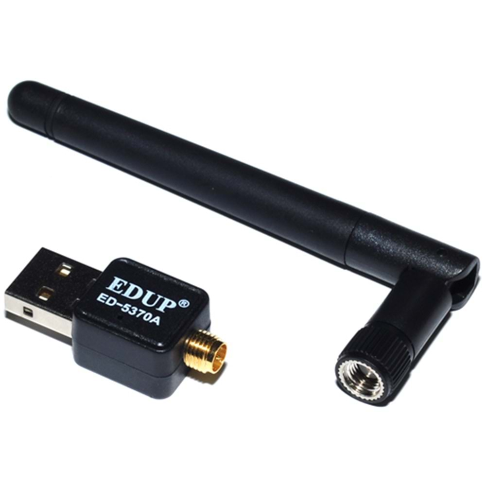 Edup Ed-50a Antenli Wi-fi Usb Alıcı (Uydu Alıcıları Uyumlu)