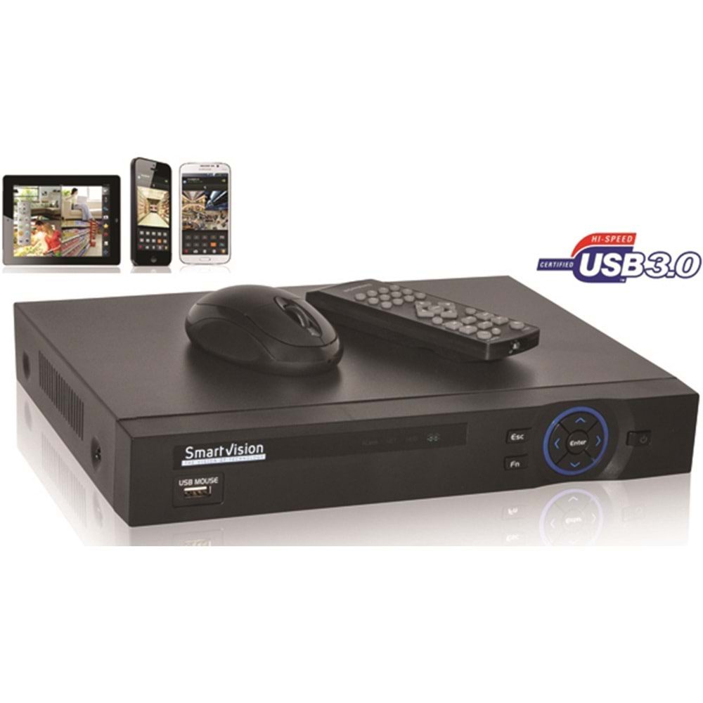 Smartvision Sv-7924 Nvr 24 Kanal 1080P