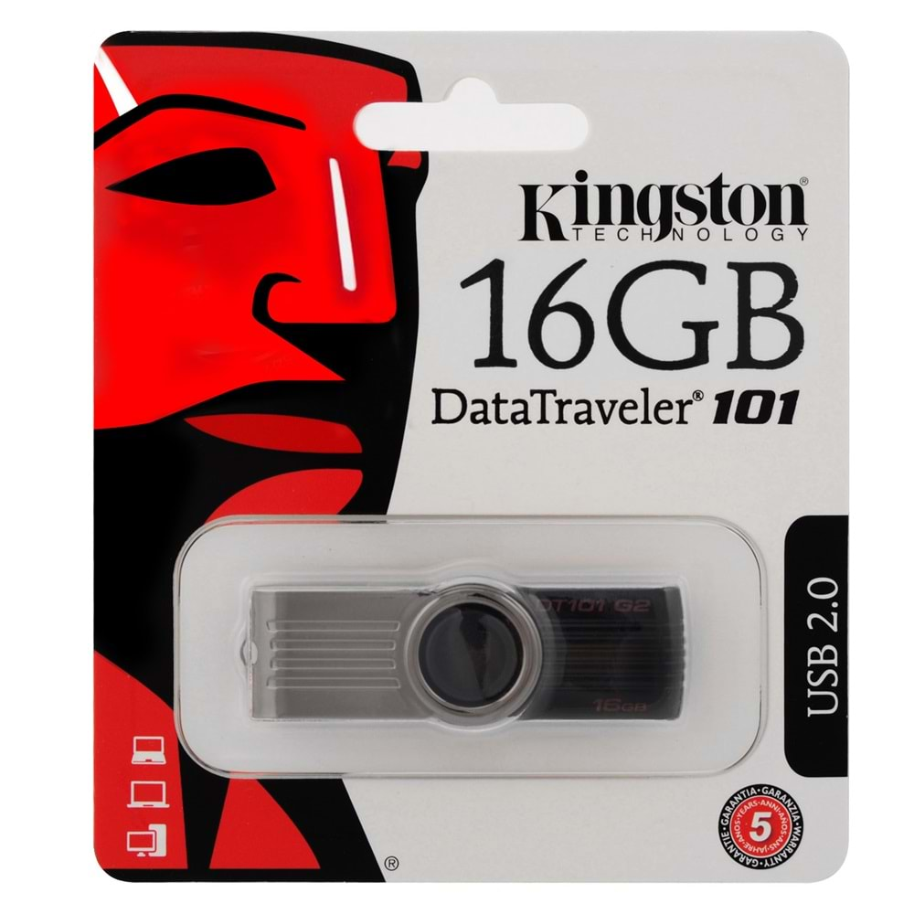 Kingston 16gb Hi-Speed 101 Usb 2.0 Flash Bellek