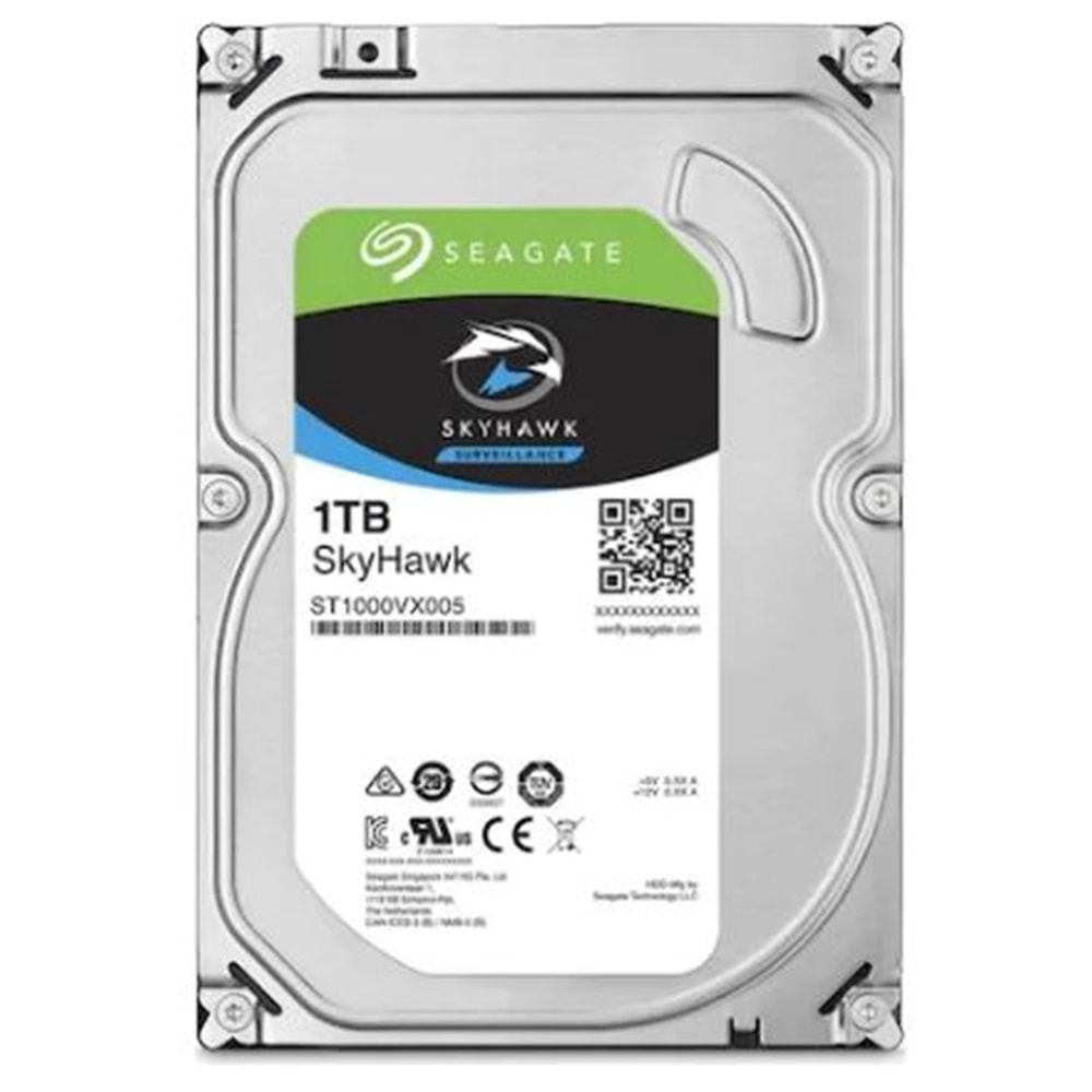 Seagate 1TB Ast SKYHAWK 3,5