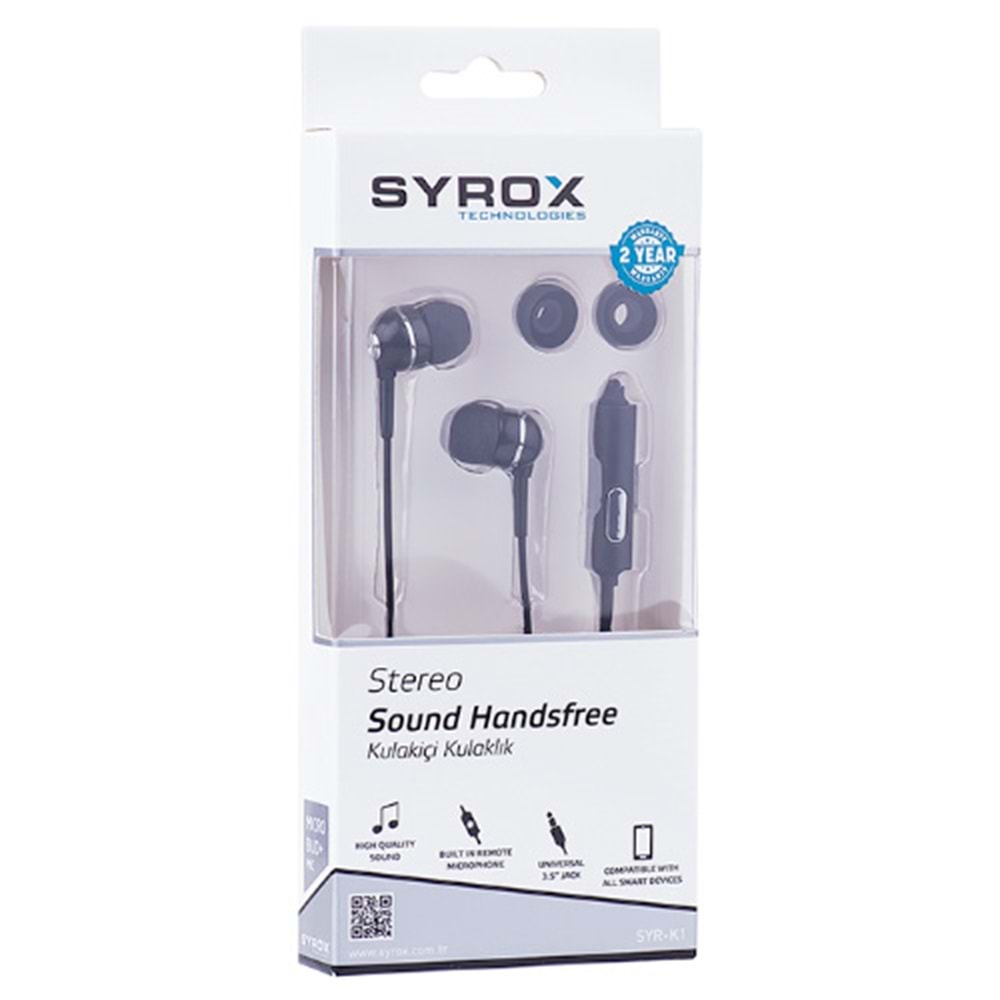 Syrox K1 S3 / S4 Kulaklık