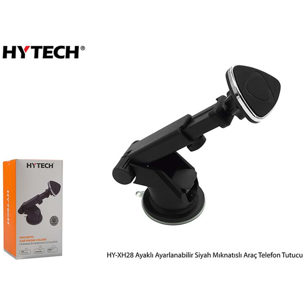 HYTECH HY-XH28 Ayaklı Ayarlanabilir Mıknatıslı Araç Telefon Tutucu