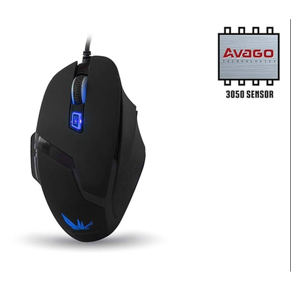 Rampage SMX-R7 Siyah 4000 Dpi Gaming Mouse