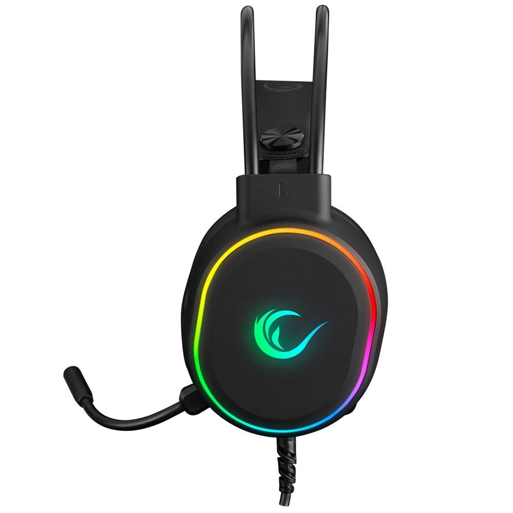 Rampage ROGUE Siyah USB RGB Ledli Gaming Oyuncu Mikrofonlu Kulaklık