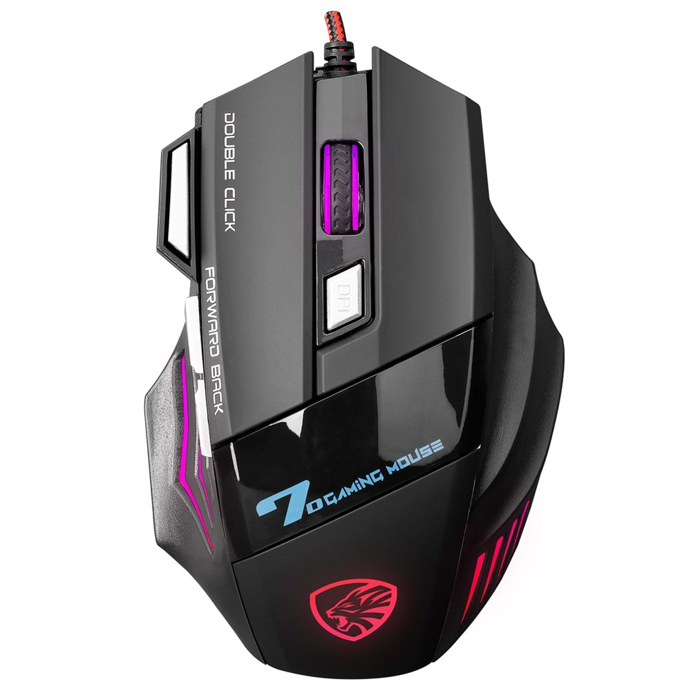 Hytech HY-X7 Gamy Siyah Gaming Oyuncu Mouse