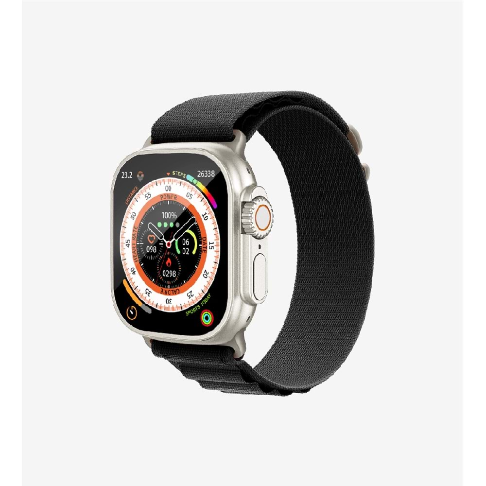 LinkTech S90 Premium LT Watch Akıllı Saat (Siyah)