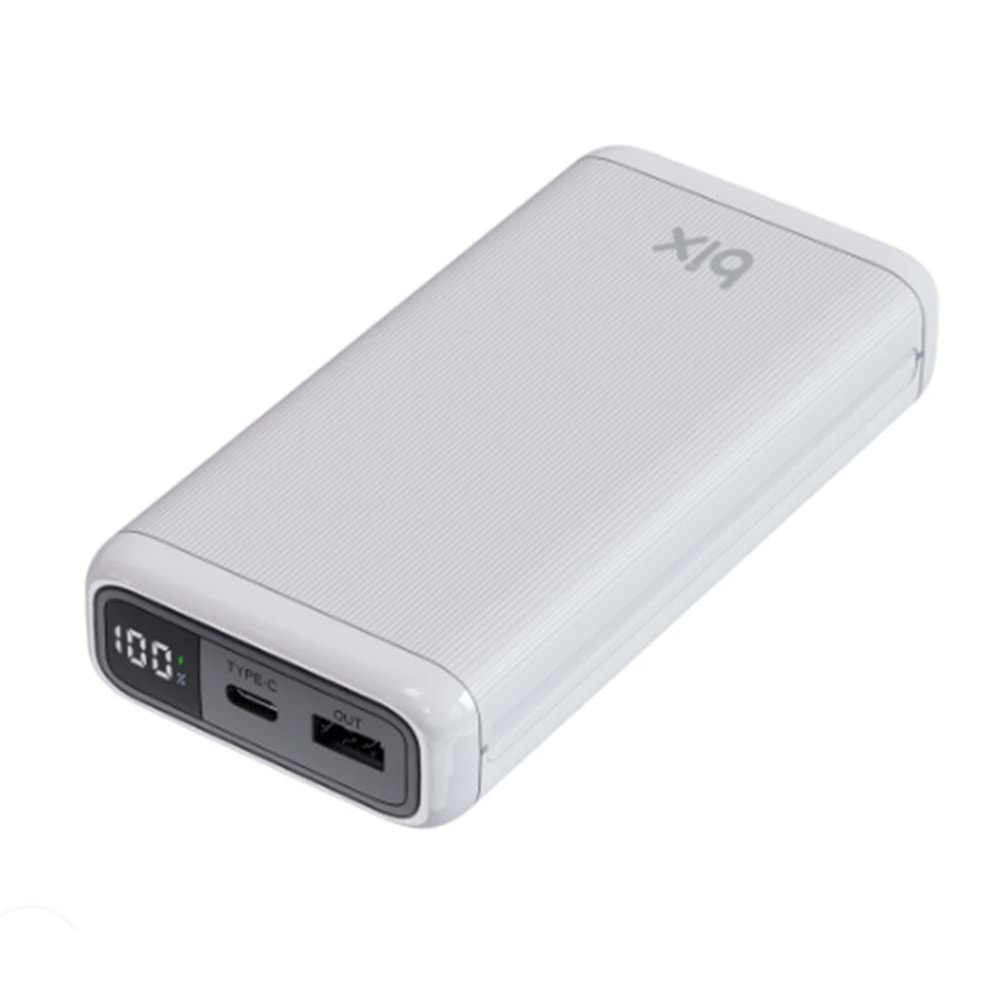 Bix 20000 mAh Dual Port Pd + Hızlı Şarj Powerbank