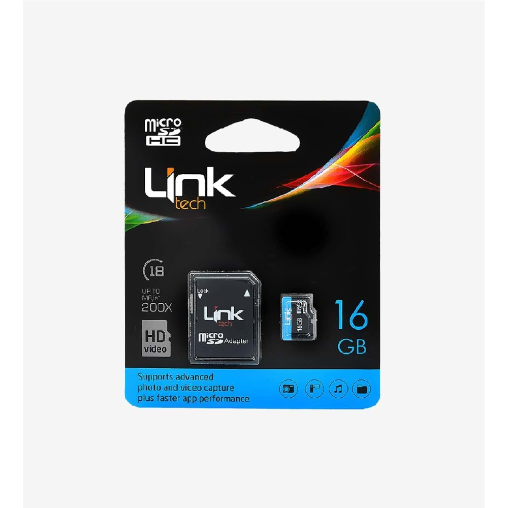 LinkTech M104 16GB Micro SD Hafıza Kartı