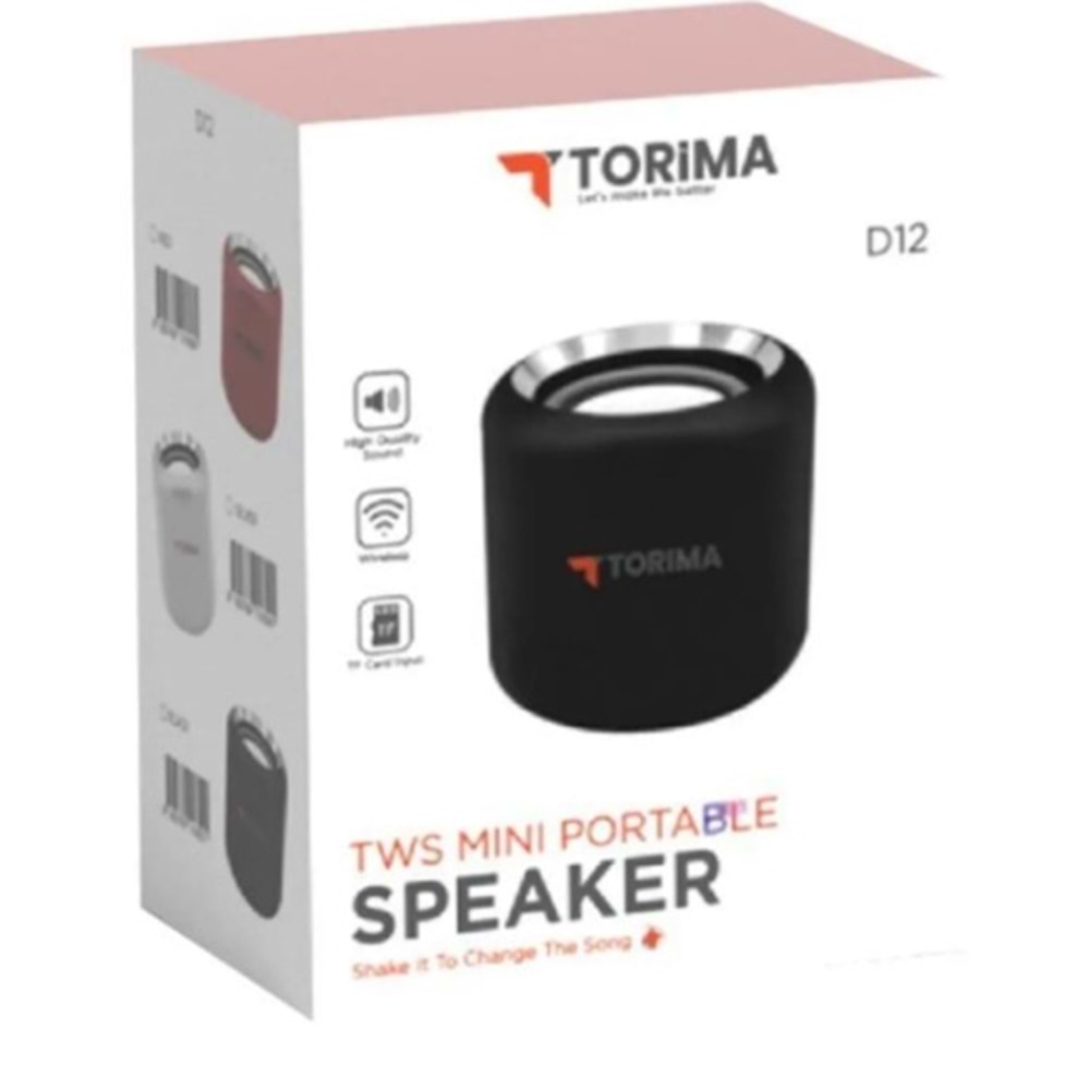 Torima D12 Bluetooth Mini Speaker