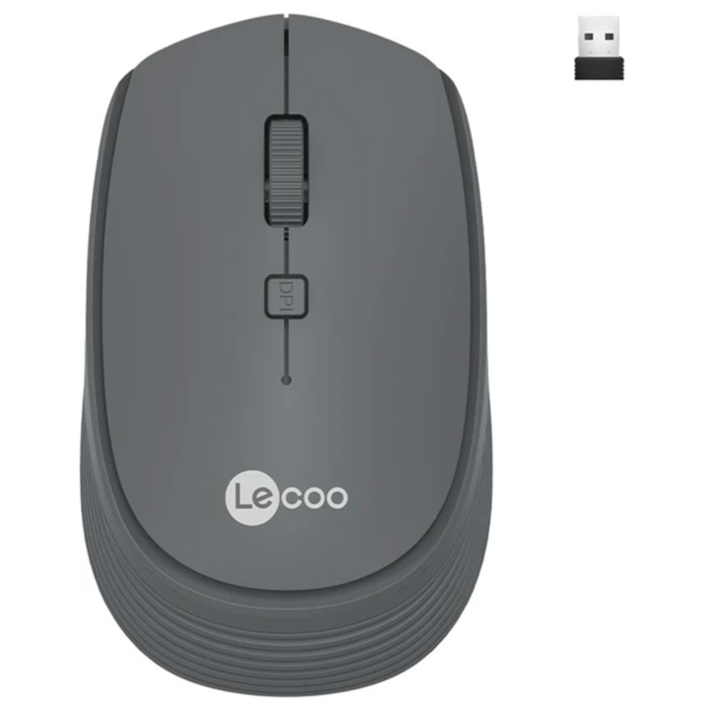 Lecoo Ws202 Kablosuz Mouse Gri