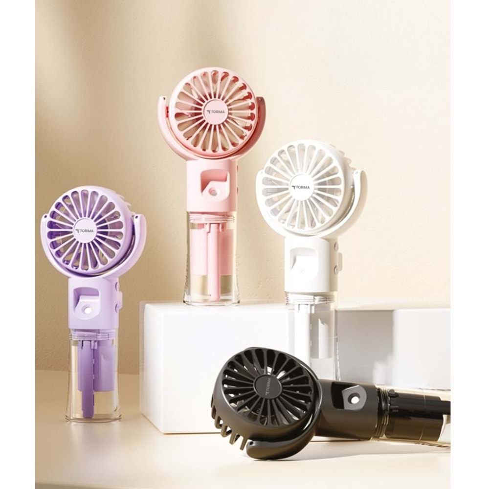 Torima F13 Nemlendiricili Mini El Fan