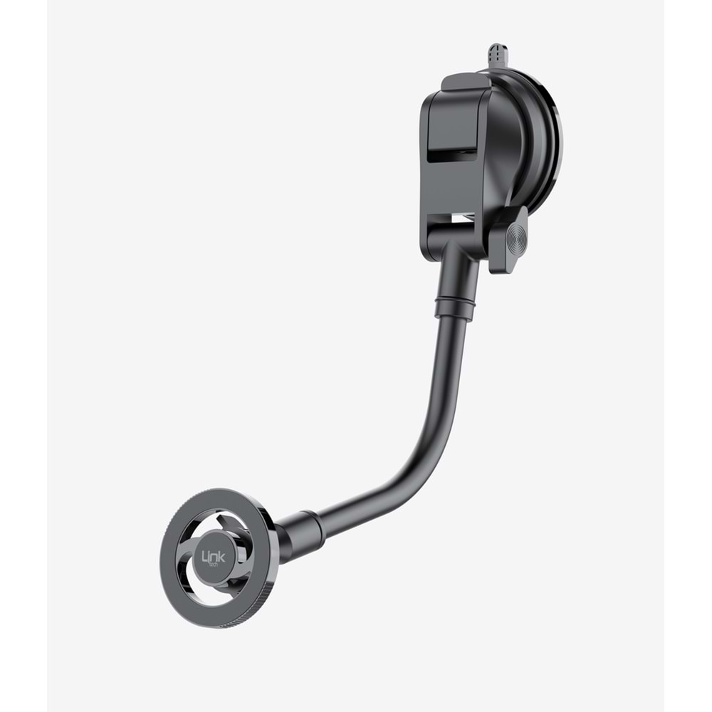 LinkTech H871 Premium Vantuzlu Teleskopik Klipsli Araç İçi Telefon Tutacağı