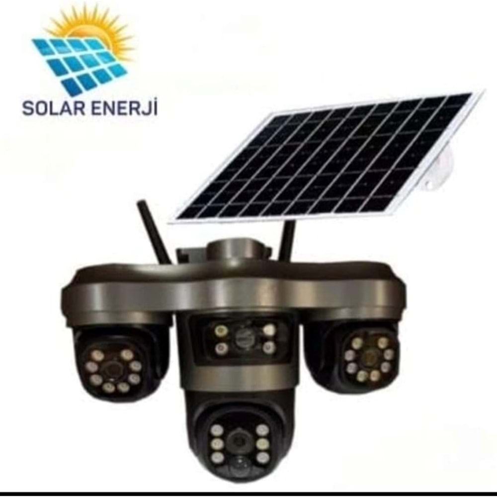 Esvision Es-5604 4 Kameralı 1080P 4G Solar Smart Kamera