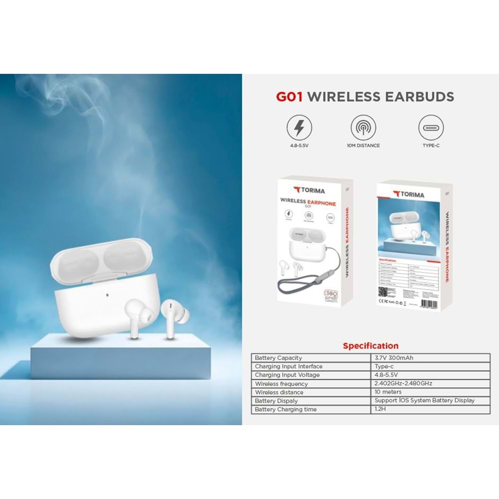 Torima G01 Bluetooth Kulaklık
