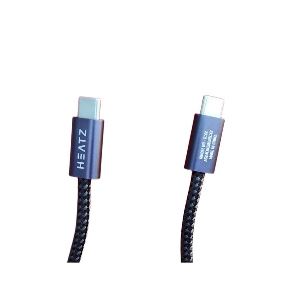 Heatz Zc42 Type-C to Type-C 240W 1mt.Kablo