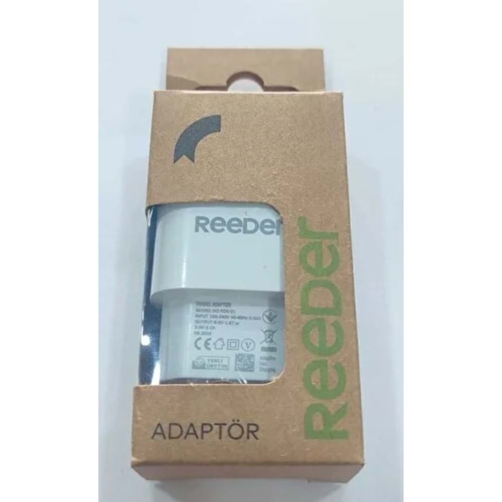 Reeder 3.1a Ev Şarj Başlığı