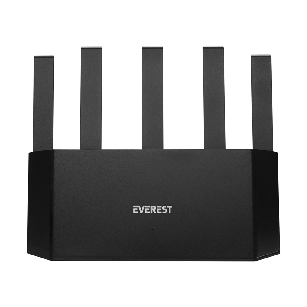 Everest EWR-X3000-V1 AX3000Mbps DualBand 5*6dBi Anten