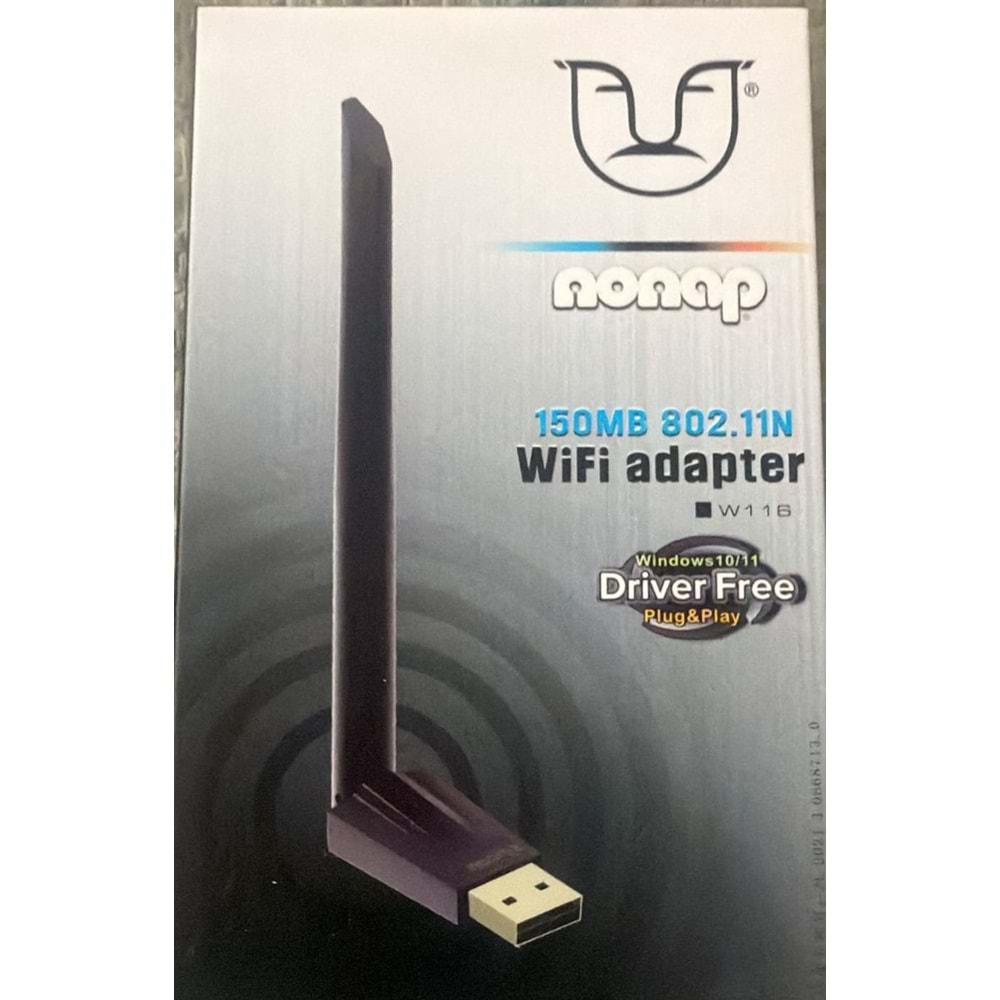 Alfanet W116 150Mb 2.4Ghz.Tak Çalıştır Wi-Fi Alıcı