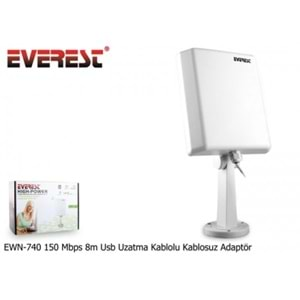 Everest EWN-740 150 Mbps 8m Usb Uzatma Kablosuz Adaptör