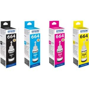 Epson 664 Orjinal Mürekkep L382/L386/L100/L200/L210/L300/L110