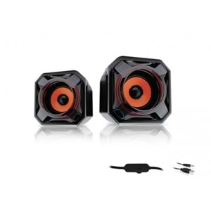 Mikado Md-177 2.0 5w * 2 Turuncui Usb Speaker