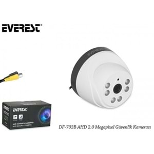 Everest DF-703B AHD 2.0 Megapixel Güvenlik Kamerası