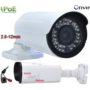 Smartvision Sv-708ip 2.8-12mm 1080p ip Poe Kamera