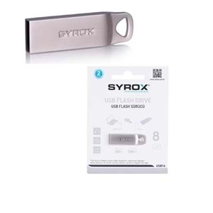 Syrox Um8 8Gb Metal Kasa Flash Bellek