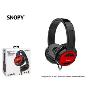 Snopy SN-101 BONNY PC & Telefon Mikrofonlu Kulaklık