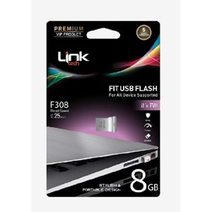 LinkTech F308 Premium Fit 8GB Flash Bellek