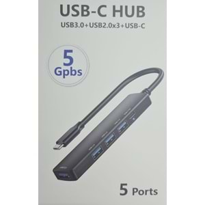 Alfanet Uh301 4 Port Usb 3.0 - 2.0 Usb-C Hub Çoklayıcı