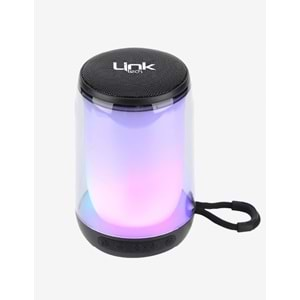 LinkTech L217 Taşınabilir RGB Işıklı Bluetooth Hoparlör