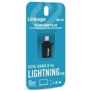 Linkage Lko-14 Tak Çalıştır Lightning To Usb 3.0 Adaptör