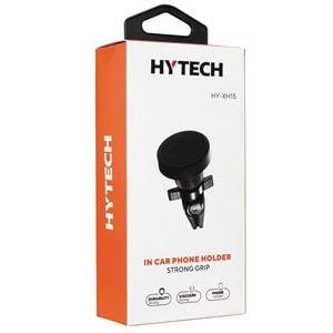 HYTECH HY-XH15 Universal Ayarlanabilir Siyah Mıknatıslı Araç Telefon Tutucu