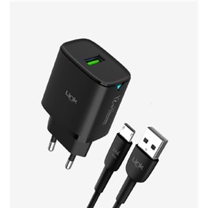 LinkTech C301 Safe 12W Micro USB Kablolu Hızlı Duvar Şarjı