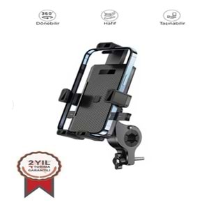 Torima JX-041 Car Holder Siyah Motor ve Bisiklet Telefon Tutucu