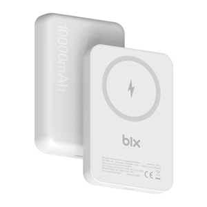 Bix PB112 15W 10000Mah Manyetik Kablosuz Şarj ve 20W Usb-C Hızlı Şarj Destekli Mini Powerbank