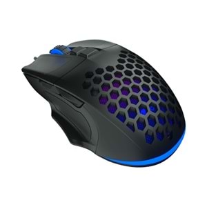 Lecoo MS107 Kablolu RGB LED Aydınlatmalı 3200DPI 7 Tuşlu Gaming Mouse Siyah