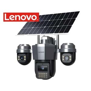 Lenovo W14C-Z Smart 4G Kamera Solar - AOV 5MP + 5MP + 5MP 3 Lens - Kamera