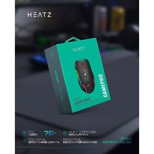 Heatz Zm54 Rgb Gaming Mouse