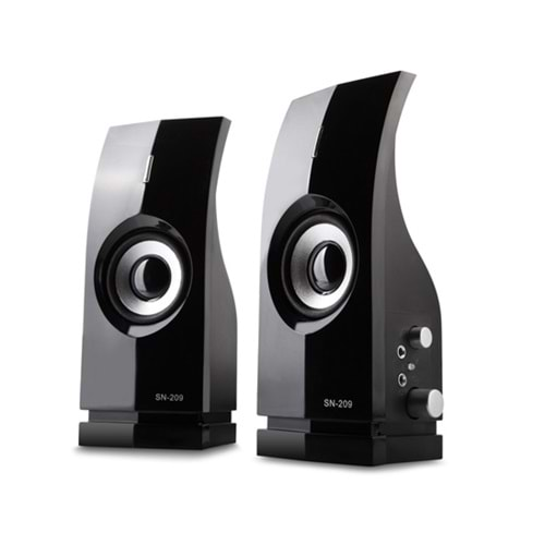 Snopy SN-209 2.0 Siyah AC 220V Speaker