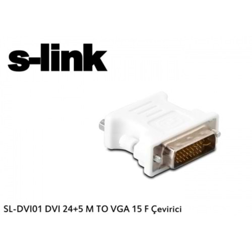 S-link SL-Dvi012 Dvi To VGA 15F Çevirici