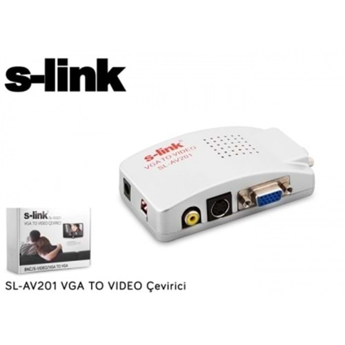 S-link SL-AV201 VGA TO VIDEO Çevirici