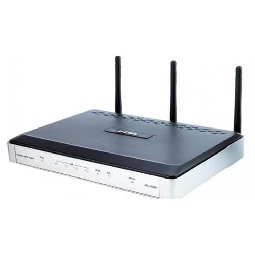 D-link DSL-2740R Ethernet 4 Port Kablosuz Router 300Mbps Adsl 2/2+ Mod