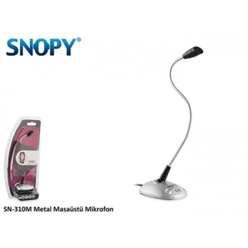 Snopy SN-310M Metal Masaüstü Mikrofon