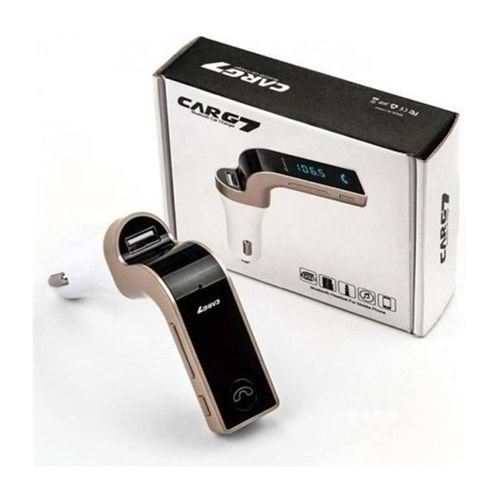 Azemax Bluetooth Araç Kiti fm transmitter Car G7